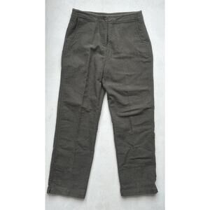 Woolrich Loden Heather Pants Women 8 Outdoor Hiking Workwear Utility Heritage